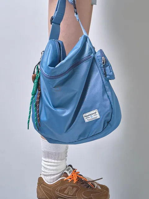 노미니컬 flexible bag 나일론 멀티 포켓 보부상백