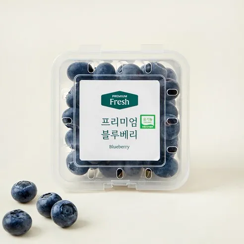 프리미엄 유기농 블루베리 대과