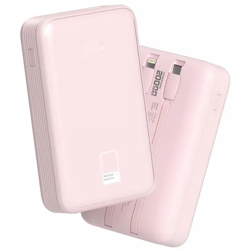 팬톤 22.5W PD 고속충전 빌트인 케이블 보조배터리 20000mAh