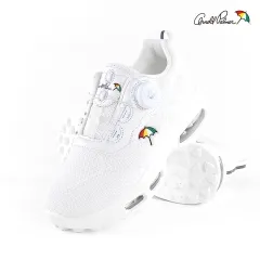 ARNOLD PALMER 아놀드파마 남여공용 스파이크리스 메쉬 골프화 미라클 화이트