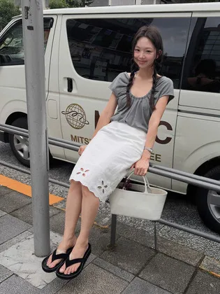 포이베 MELOU Tote Croc ver