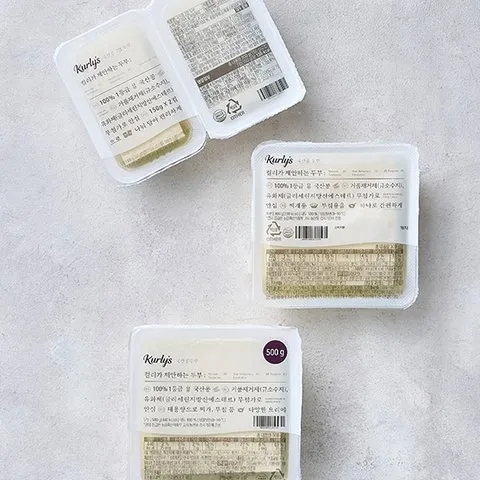 Kurly's 국산콩 두부 3종 택1