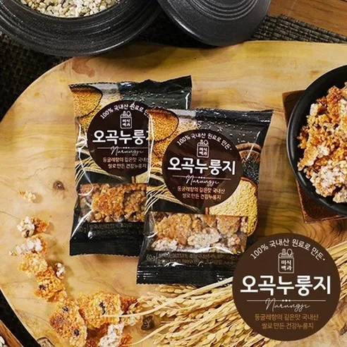 미식백과 구수한 건강 오곡 누룽지 60g