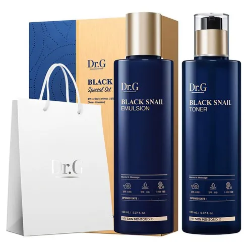 닥터지 블랙 스네일 토너 150ml + 에멀전 150ml 스페셜 2종 세트