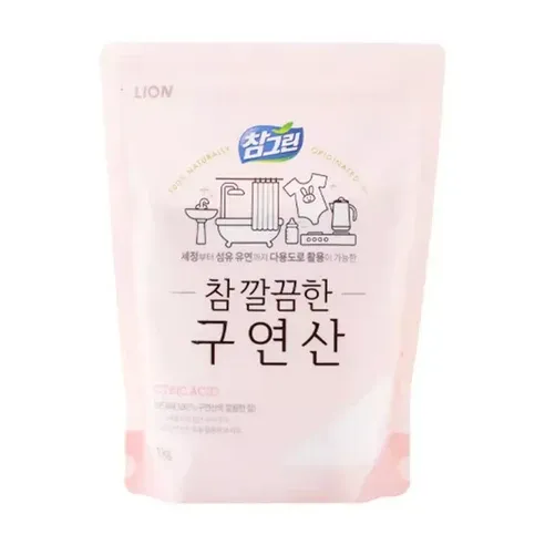 LG 한입 지퍼백 구연산 1kg