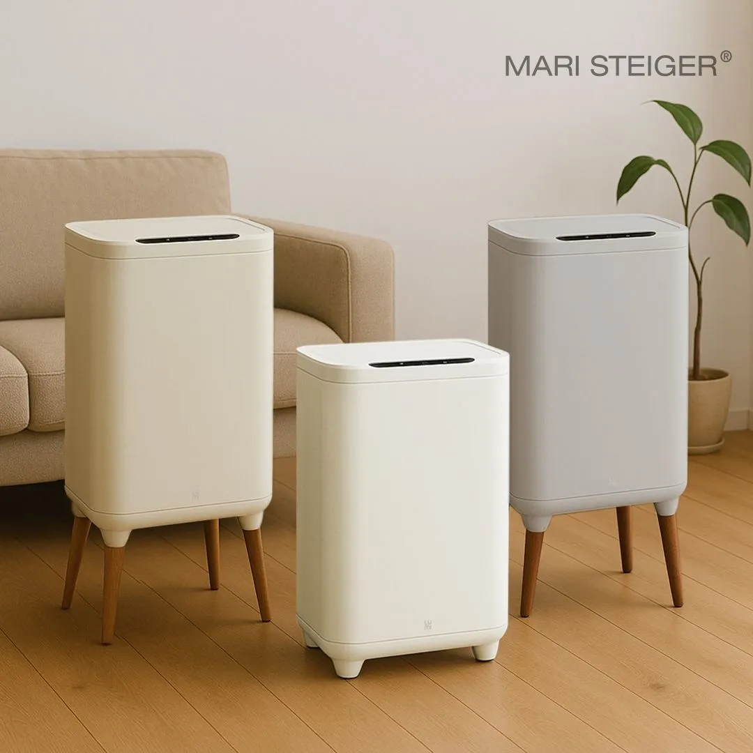 마리슈타이거 루미 자동 센서 휴지통 20L 베이지 화이트 그레이