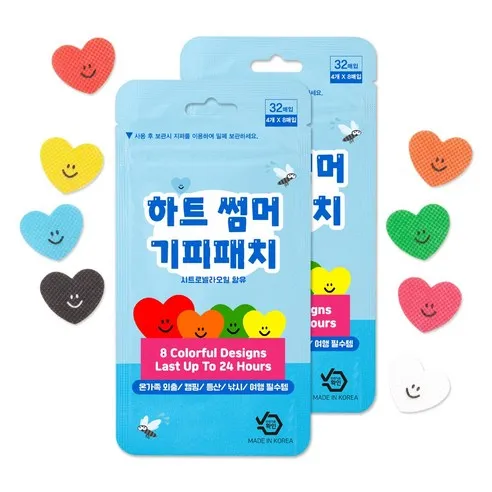 오빌릿 하트 썸머패치 국산 % 32매입