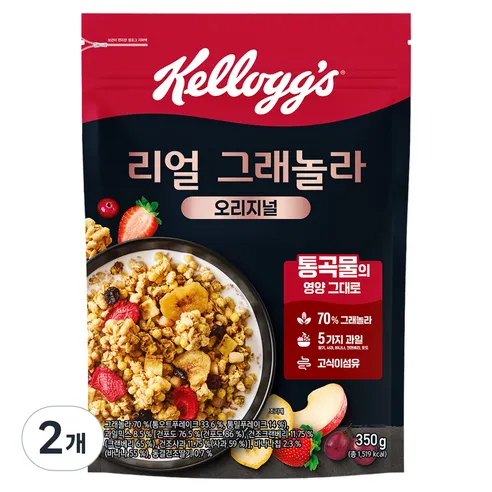 켈로그 리얼 그래놀라 오리지널 시리얼