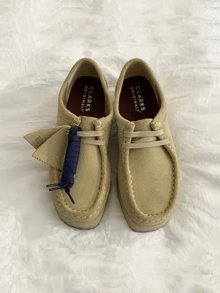 클락스 오리지널스 CLARKS ORIGINALS 왈라비 메이플 스웨이드
