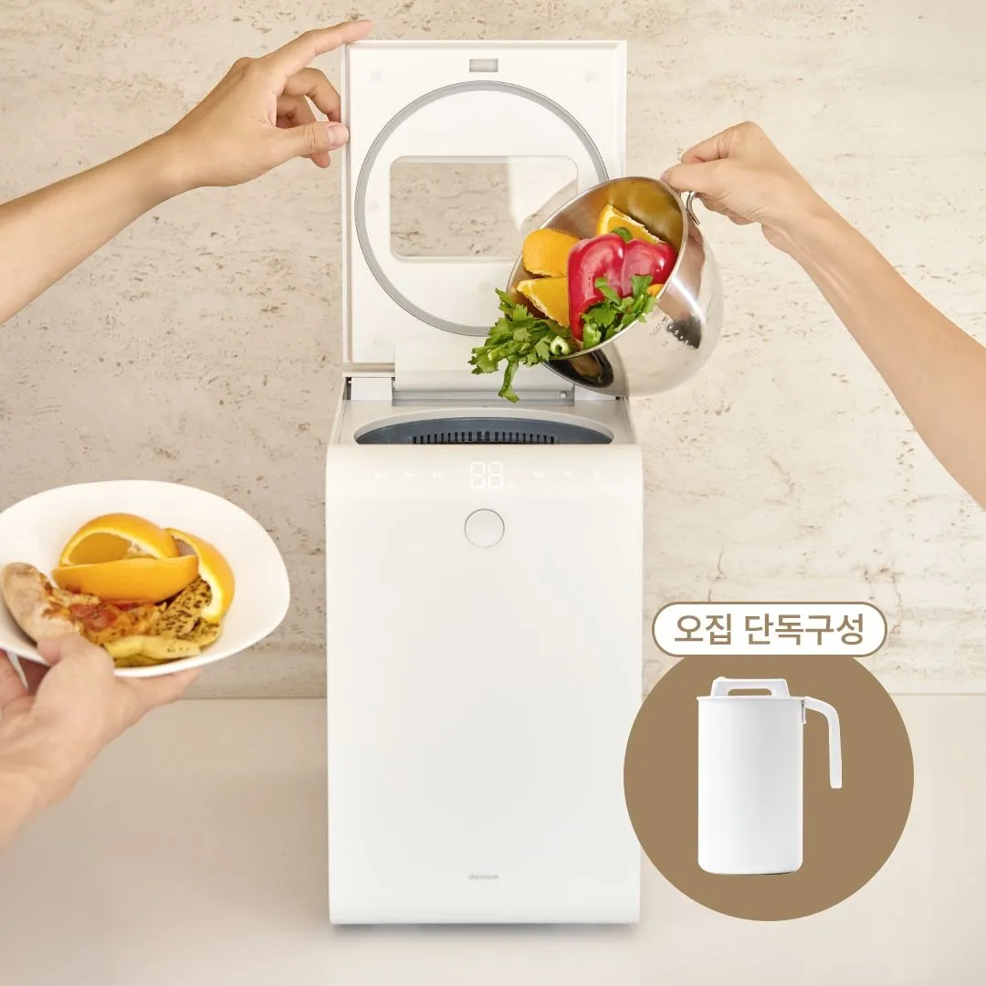다룸 특별 세트 사은품 제로컬렉션 AI 음식물처리기 3L 가정용 분쇄기 건조기