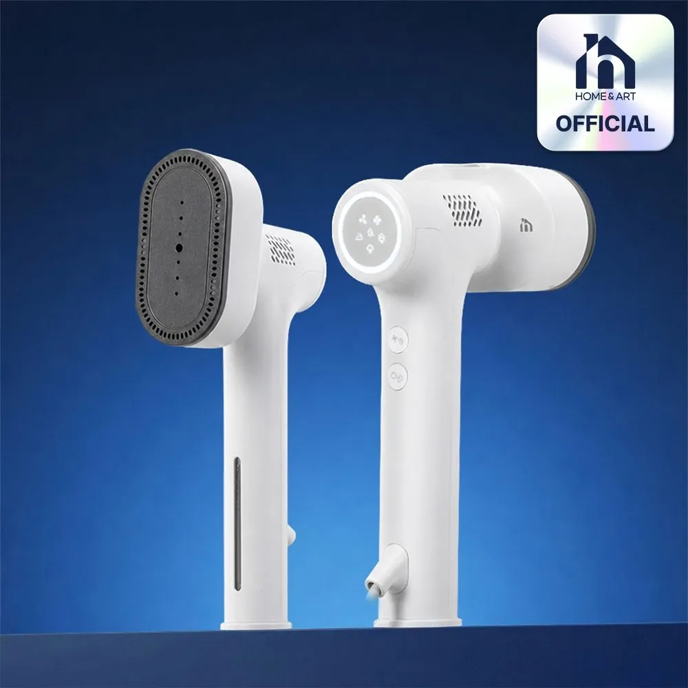 홈앤아트 에어 흡착 진공 핸디 스팀 다리미 HASI-1100W