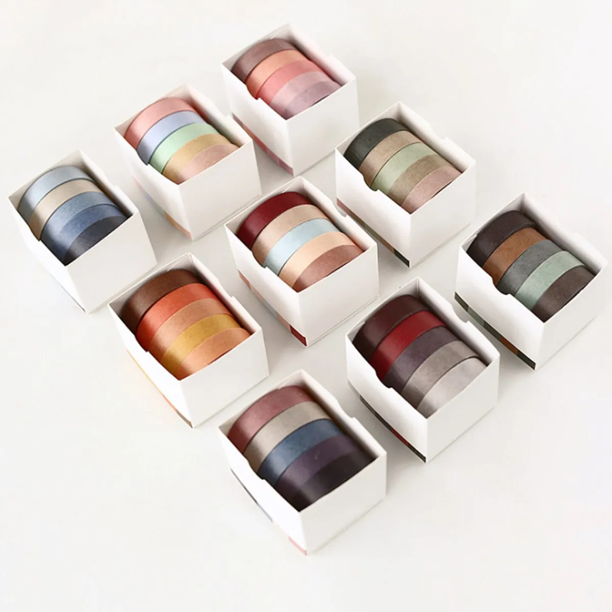 에이치홈 종이 디자인 마스킹 테이프 5p 1set