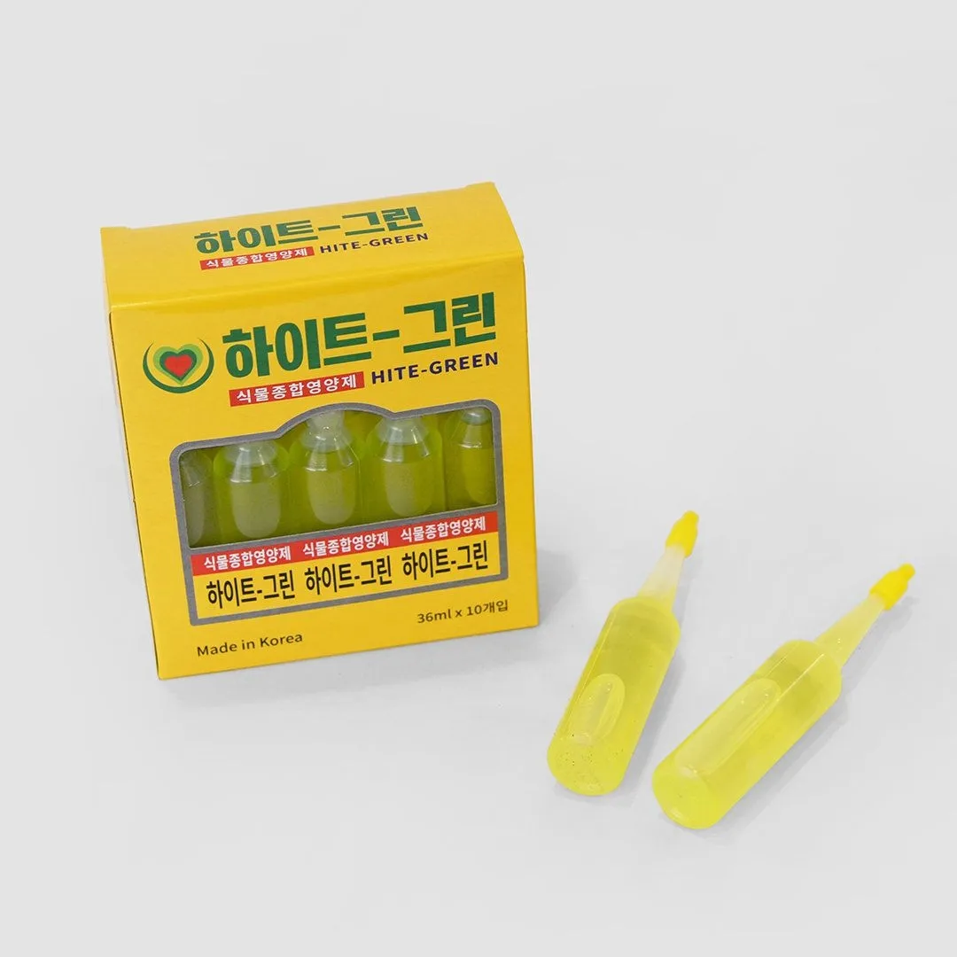 마이플랜트 하이트그린 화분 화초 식물영양제 10p