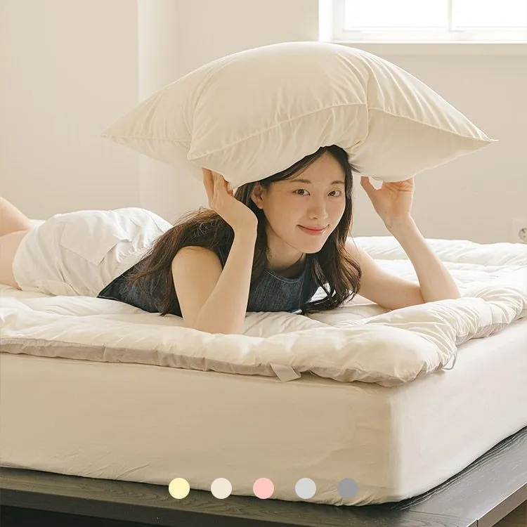 아망떼 먼지없는 무소음 뉴데이즈 고정밴드 토퍼 SS Q K 10컬러