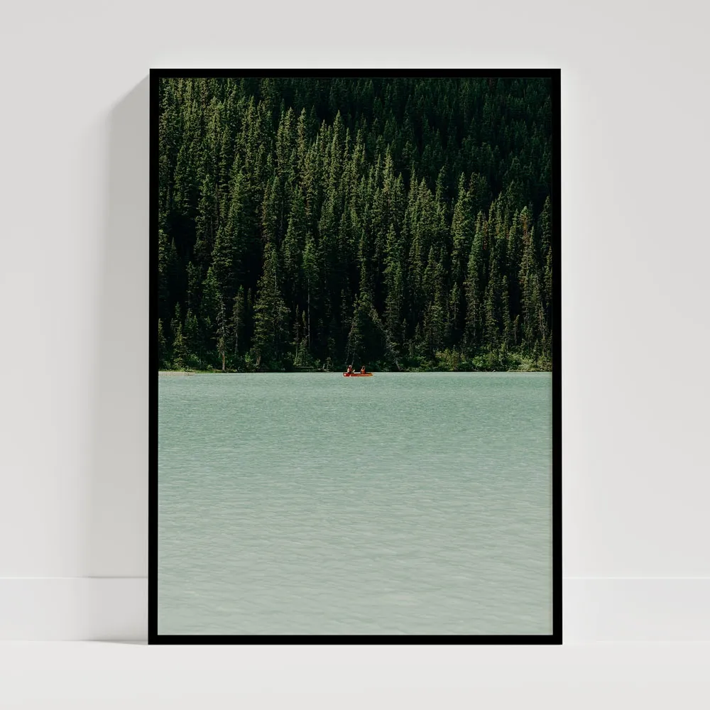 쿠나장롱 인테리어 아트포스터 수플 Lake Louise