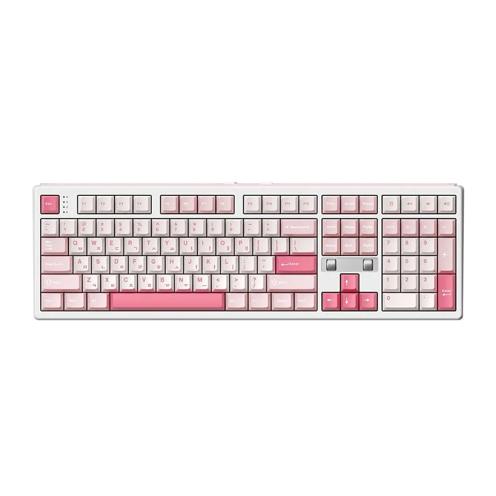 프리플로우 archon AK68 DualDial 유무선 기계식 키보드 딸기라떼 에그스톤