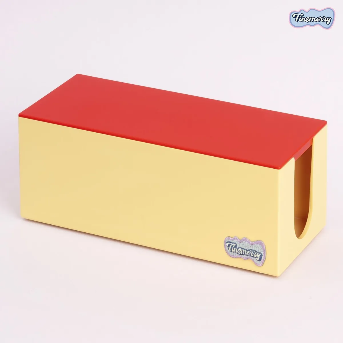 틴스메리 QUADLONG 멀티탭 정리함_Yellow Red
