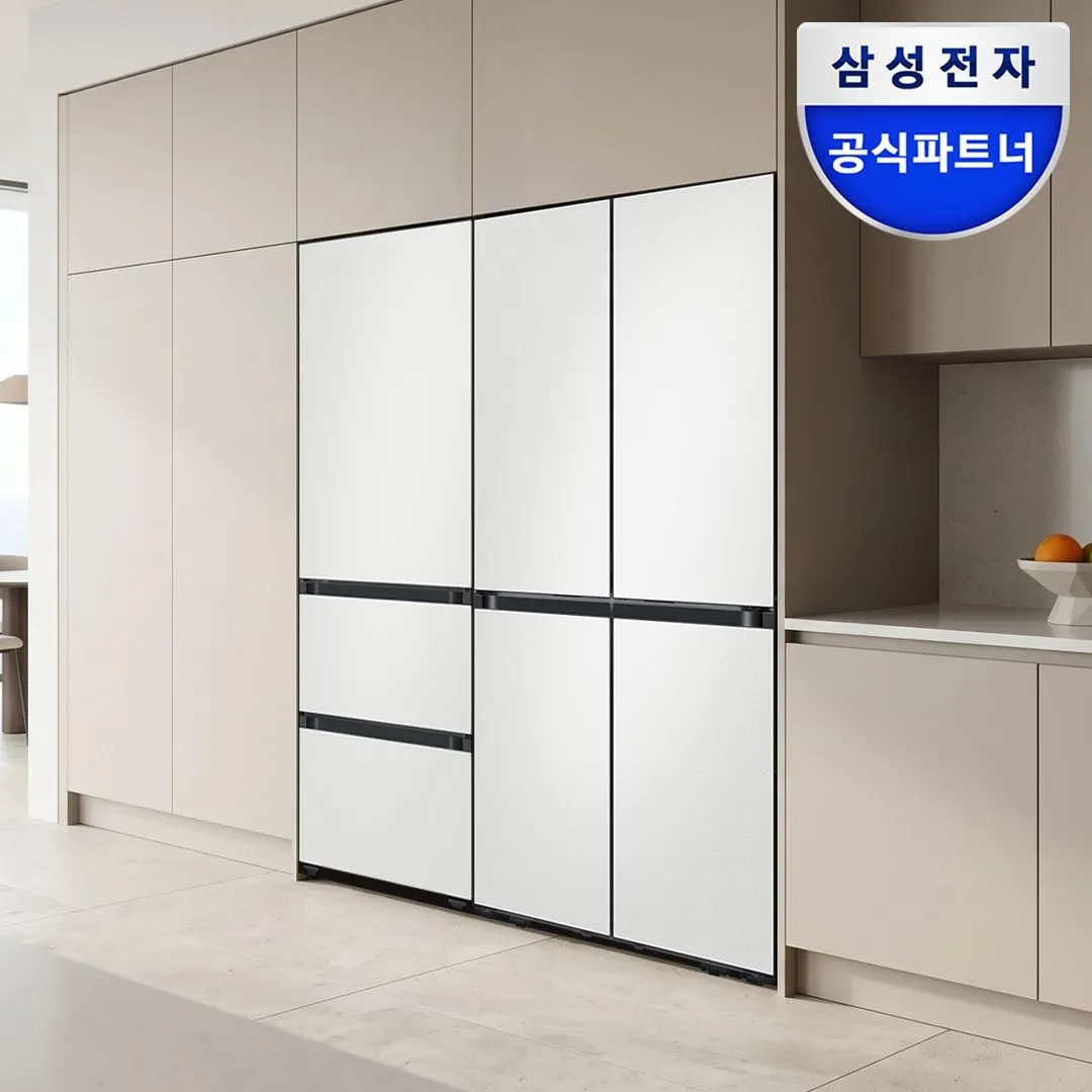 혜택가328만 비스포크 냉장고세트 RM70F63R2A RQ33DB74C1AP 코타화이트
