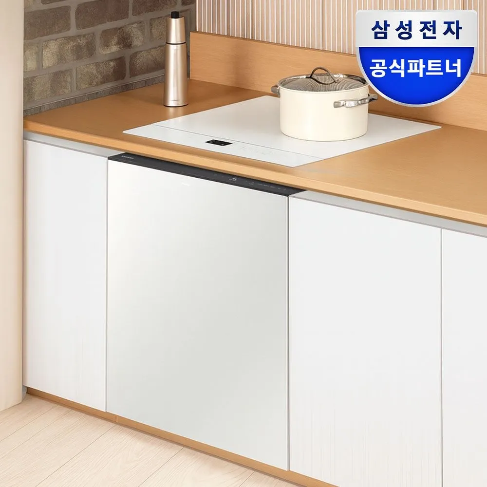 삼성전자 비스포크 1등급 히든 14인용 식기세척기 3구 인덕션 CC80F63W1Z