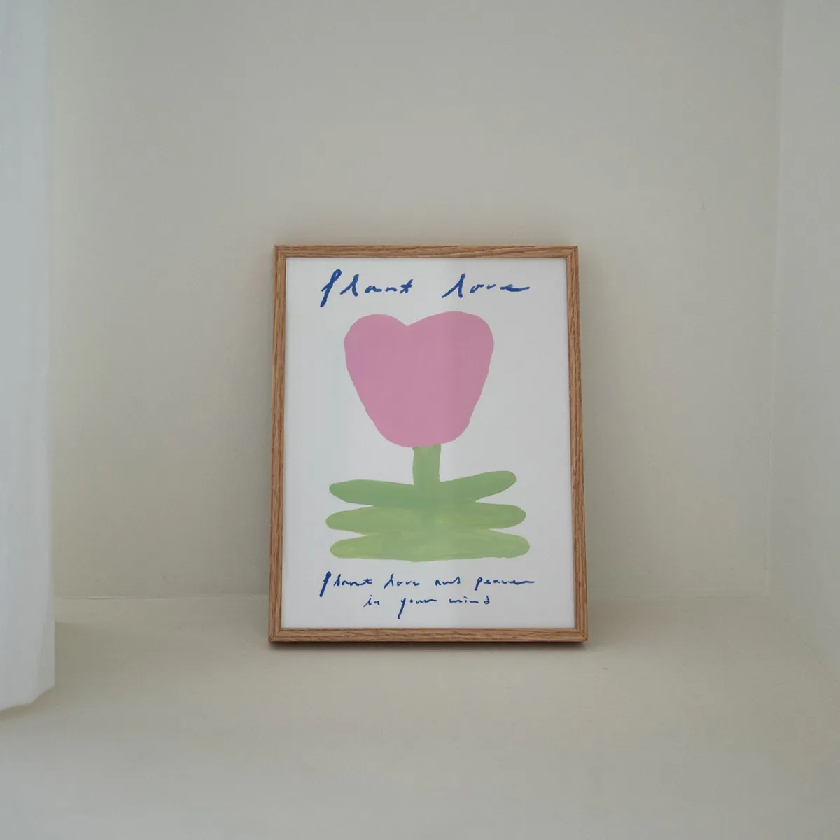 그럼사라 Plant Love 미니포스터