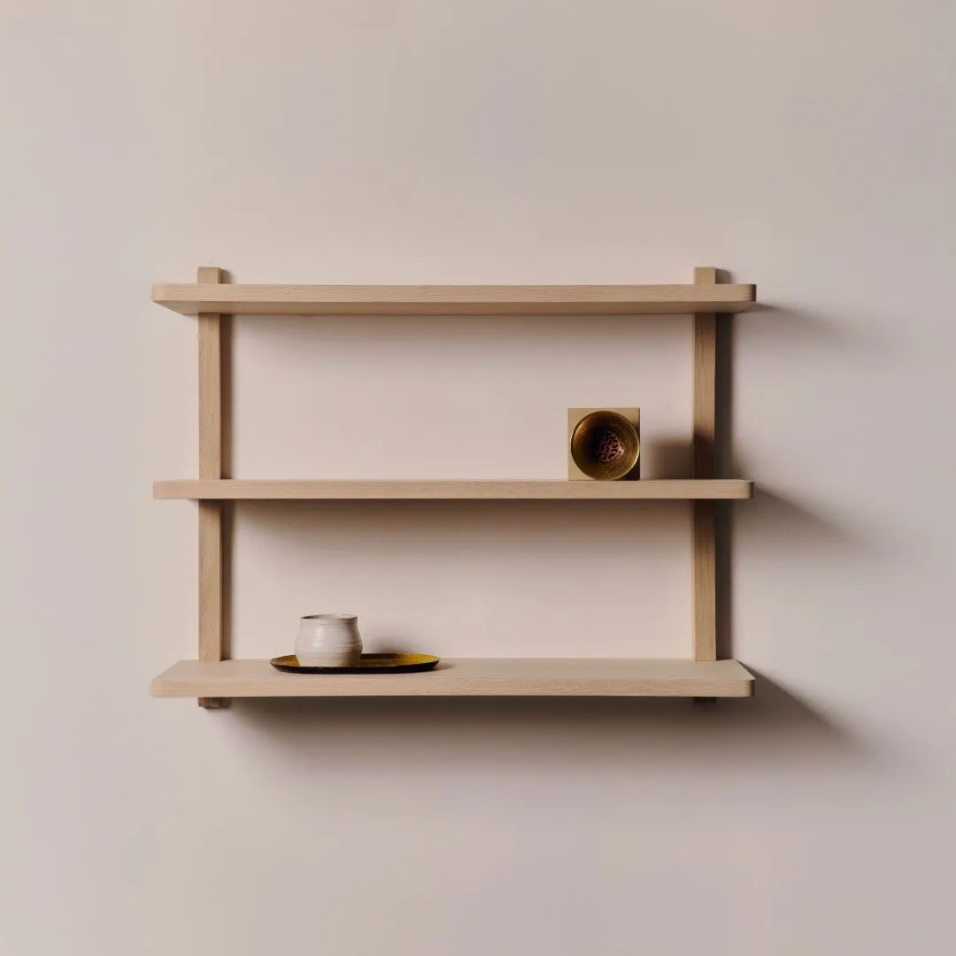 더레인 The Lane Archive Sale 핀 화이트 오크 벽선반 3sizes