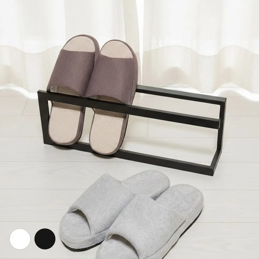 일상색감 유니크한 형상의 철제 실내화 슬리퍼 거치대 2colors