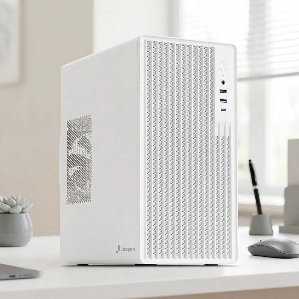 주연테크 굿워크 D1v56G 화이트 AMD 라이젠5 5600G 컴퓨터