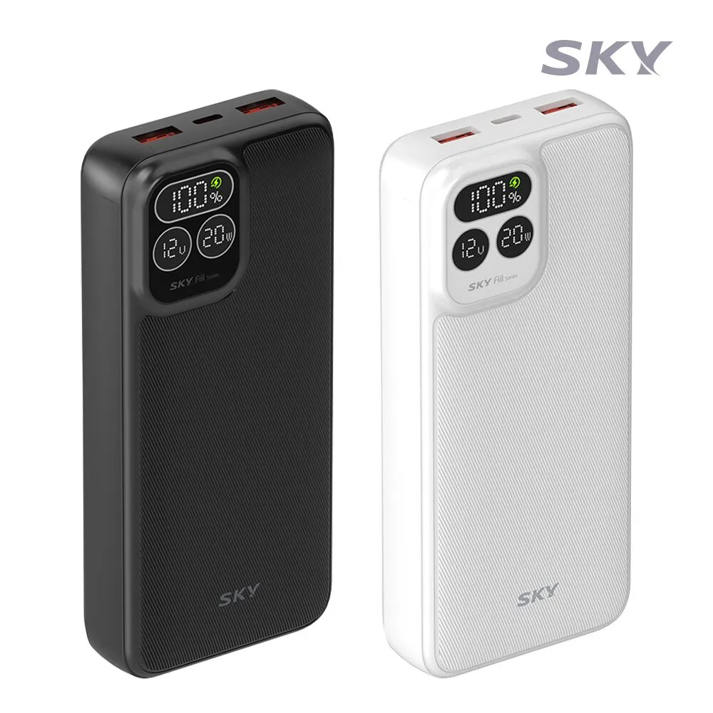 스카이 필 PD20 22.5W 고속 충전 20000mAh 대용량 보조배터리