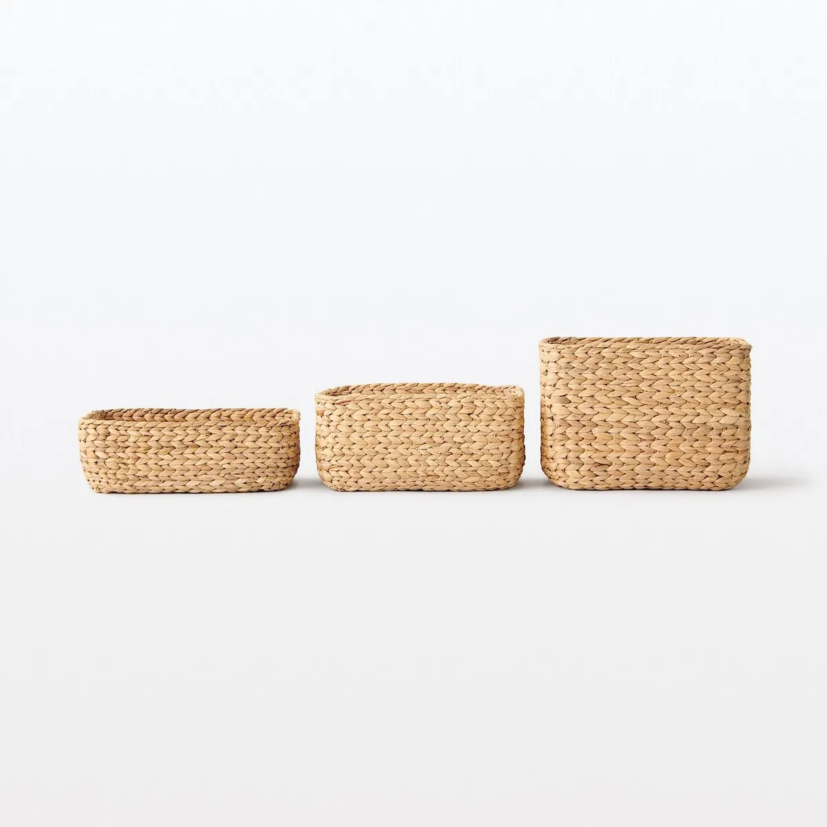 무인양품 부레옥잠 직사각형 바스켓 4 sizes