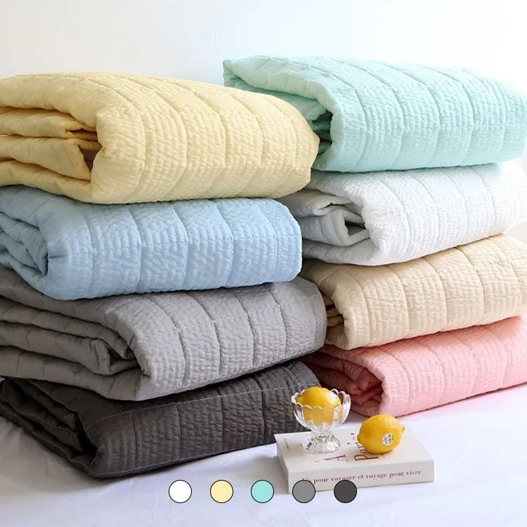 코니크 시원한 고정밴딩 여름 쿨 시어서커 침대패드 SS Q 8colors