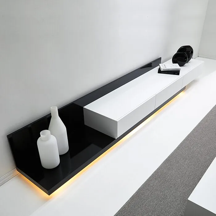 지벤 노르마니 LED 익스텐션 모던 거실장