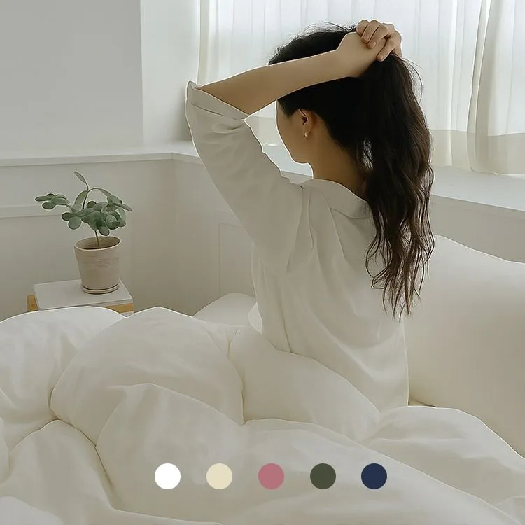 플로라침구 토파즈 60수 고밀도 순면 이불커버 단품 SS Q 9colors