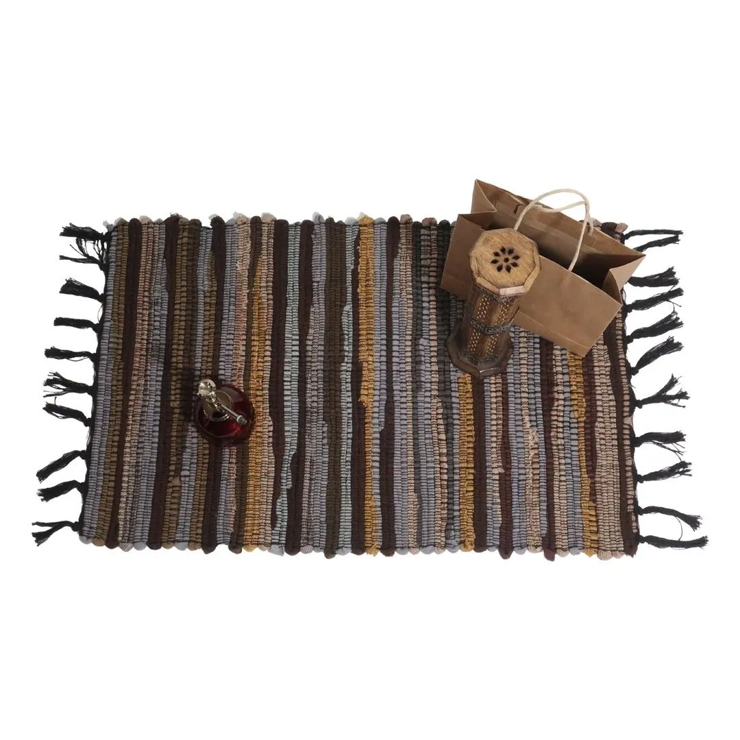 온기 아카이브 HANDMADE MIXED RUG MAT_2colors