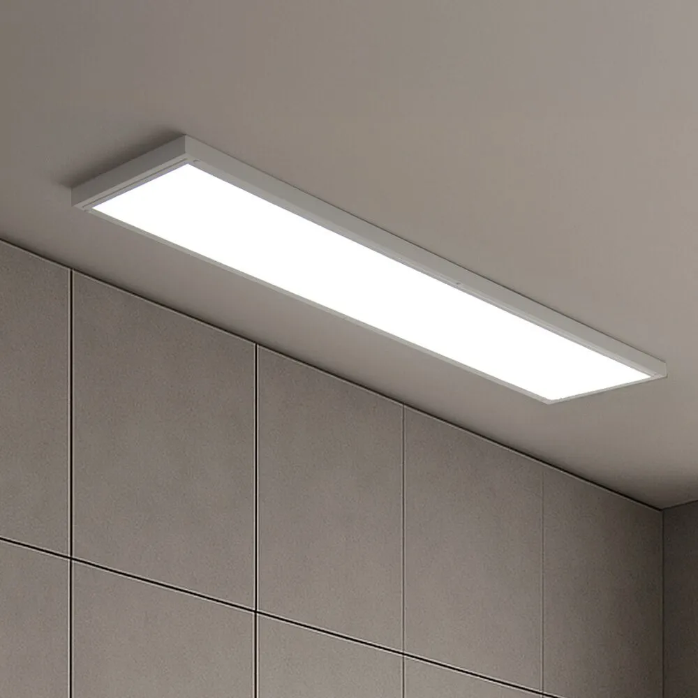 데코빔 LED 에코즈 슬림 직하 엣지 평판조명 1285X320 50W 주방등 거실등 천장등