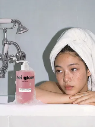 헤이글로우 핑크 에너지 피치캄 배리어 바디워시 450ml
