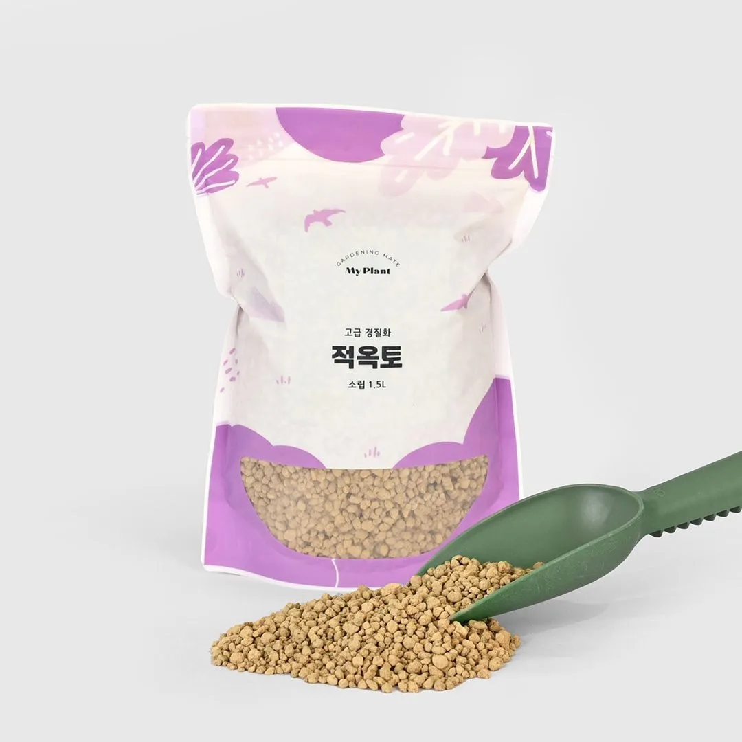 마이플랜트 적옥토 1.5L 난석 소포장 배수층 여과재