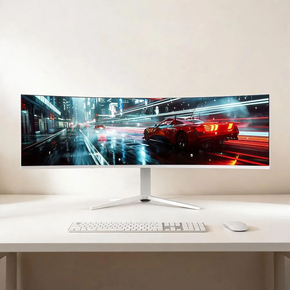 이노스 49WQ950M 165 USB-C PD65 KVM HDR 게이밍 멀티스탠드 무결점