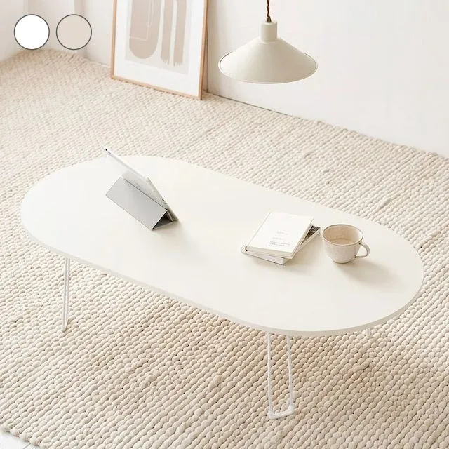 룸앤홈 더 라운드 거실 소파 접이식 테이블 2color 3size