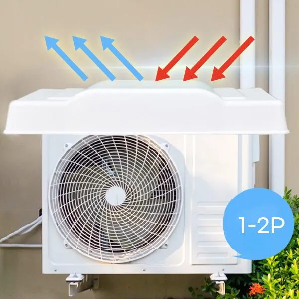 이거찜 PVC 에어컨 실외기커버 열차단 바람막이 화재예방 햇빛가리개 전기세 대폭