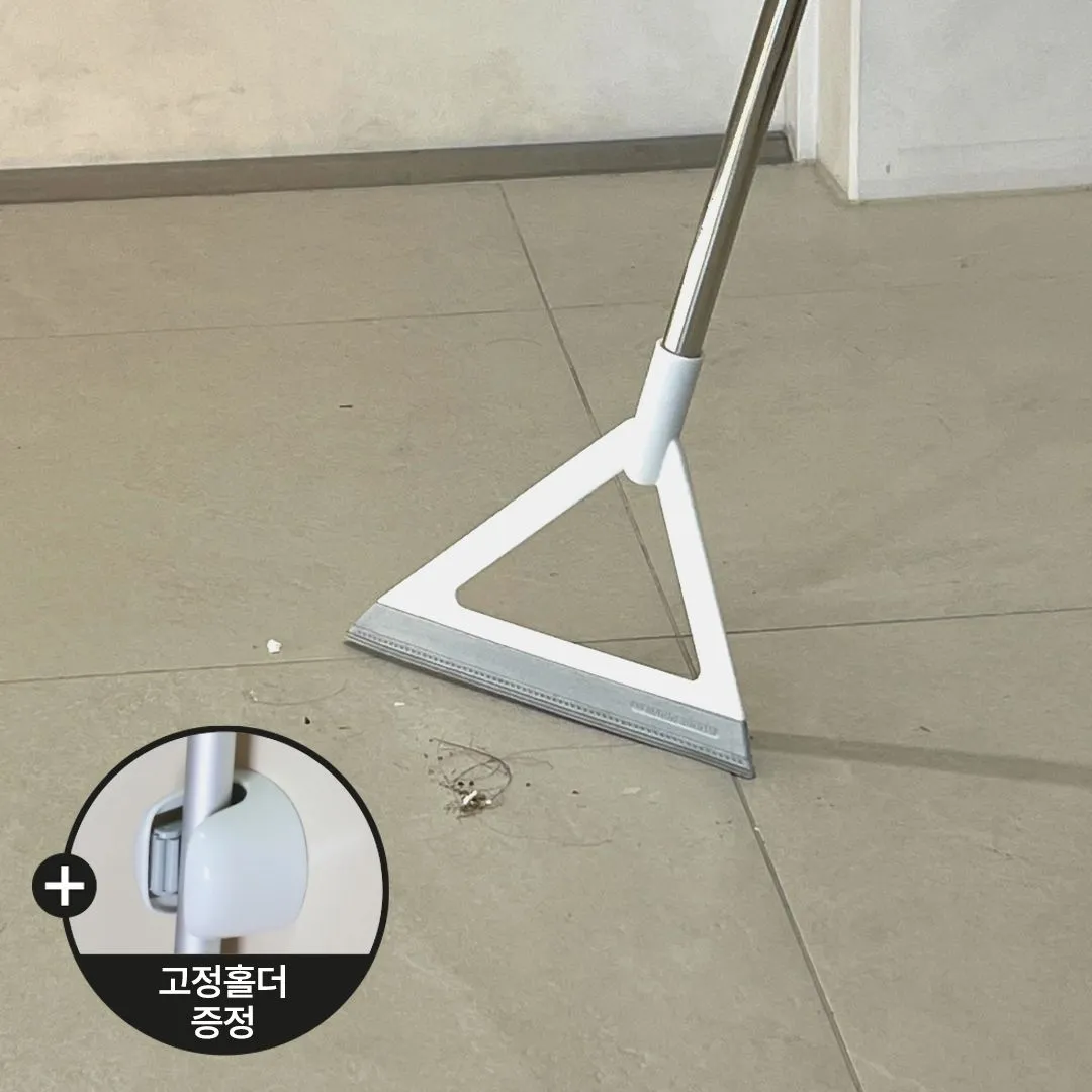 홈튜디오 실리콘 빗자루 머리카락 화장실 고양이털 먼지 청소