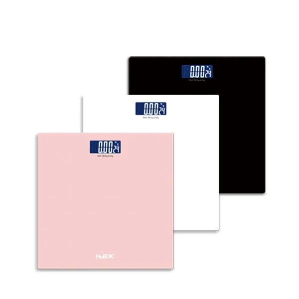 휴비딕 가정용 디지털 체중계 전자 몸무게 측정기 3colors 건전지포함
