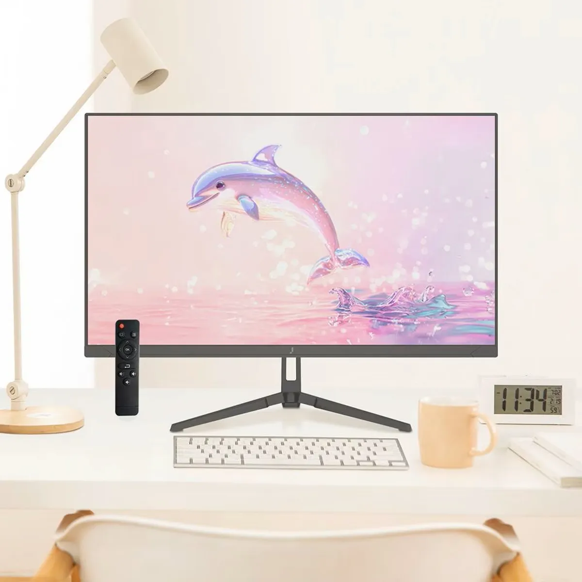 주연테크 V27UE 69cm 4K UHD IPS 모니터 PBP PIP HDR 리모컨