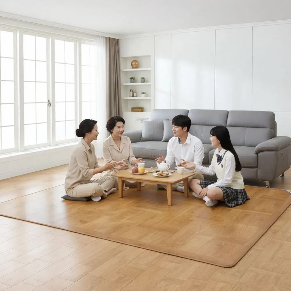 3H한일온열기 한일온열기 모던마루 183x230 3인용 그래핀 탄소 카본 전자파차단 거실 카페트 전기장판