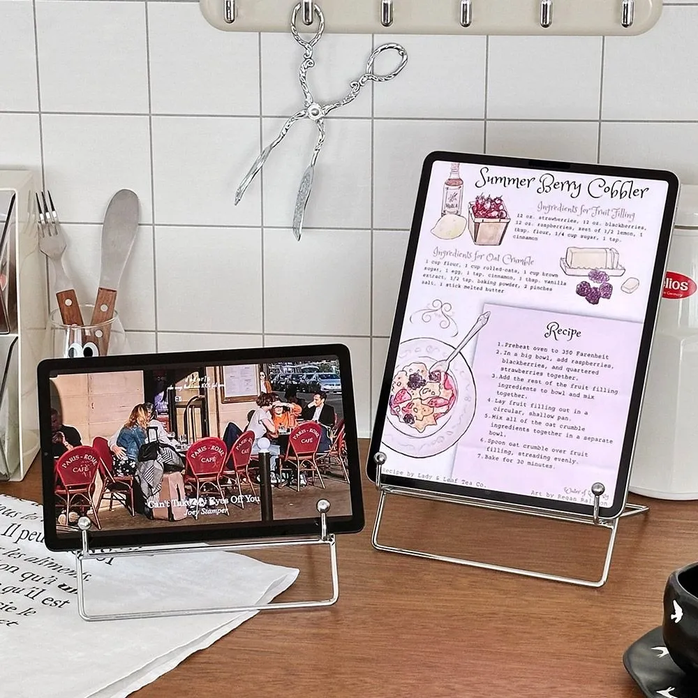 이이공브이샵 스테이블 실버볼 모듈 아이패드 거치대 독서대 탭거치대 북 스탠드