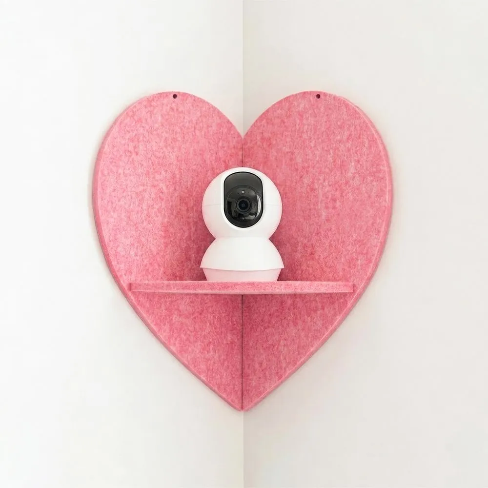 소리가 아트선반 홈캠선반 펫캠 베이비캠 거치대 코너선반 모서리선반 홈cctv