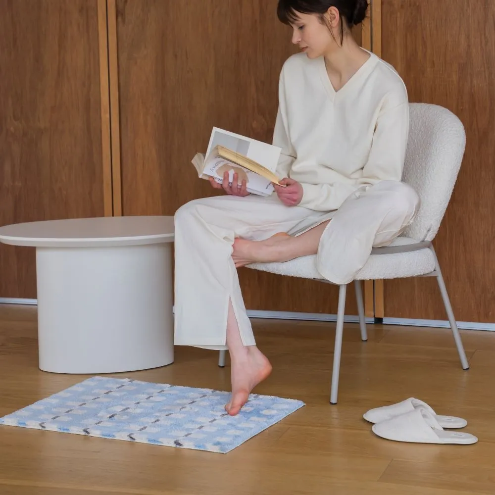 리튼 스카이 플라워 도어매트 50X70