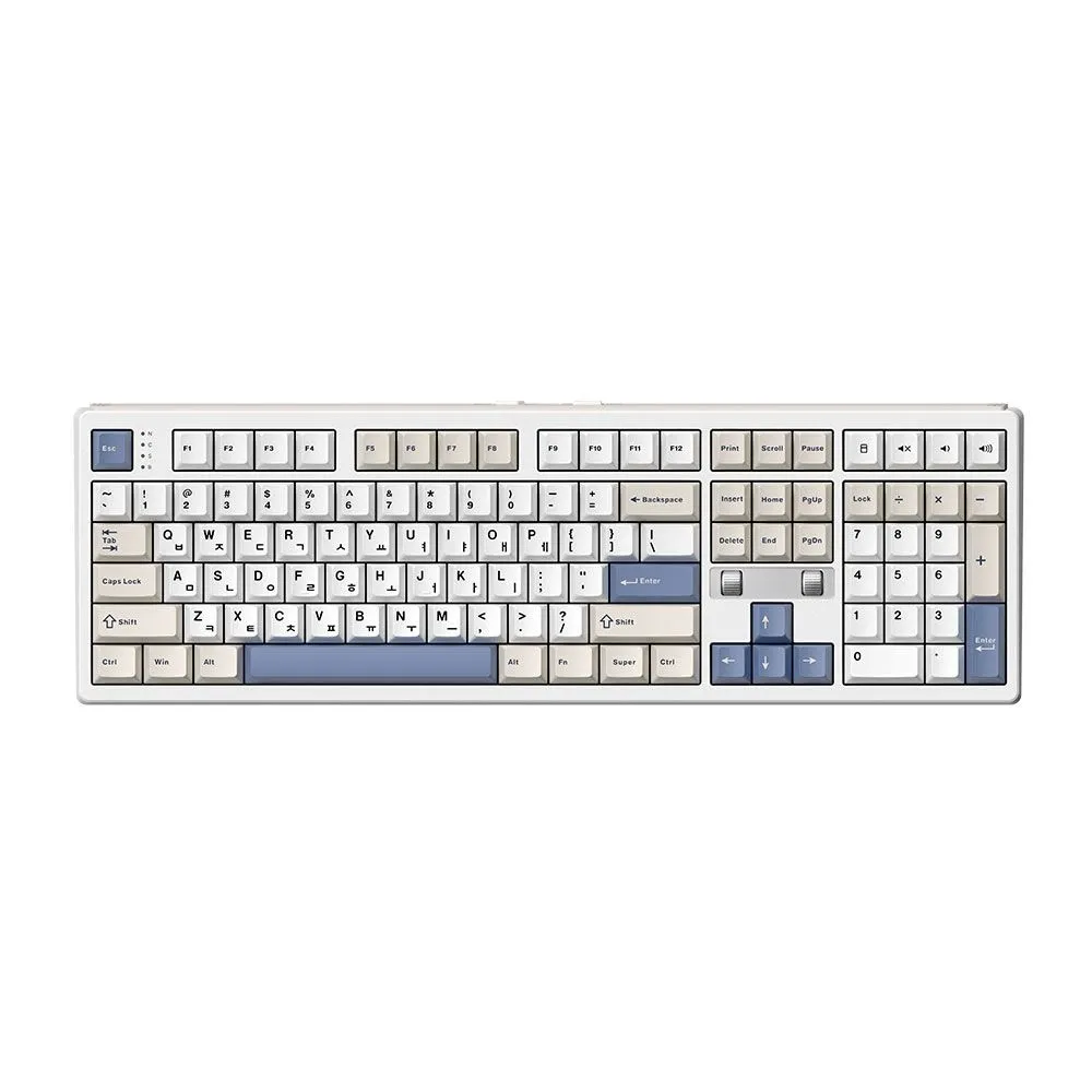 프리플로우 archon AK68 DualDial 유무선 기계식 키보드 블루오션 저소음 블루축