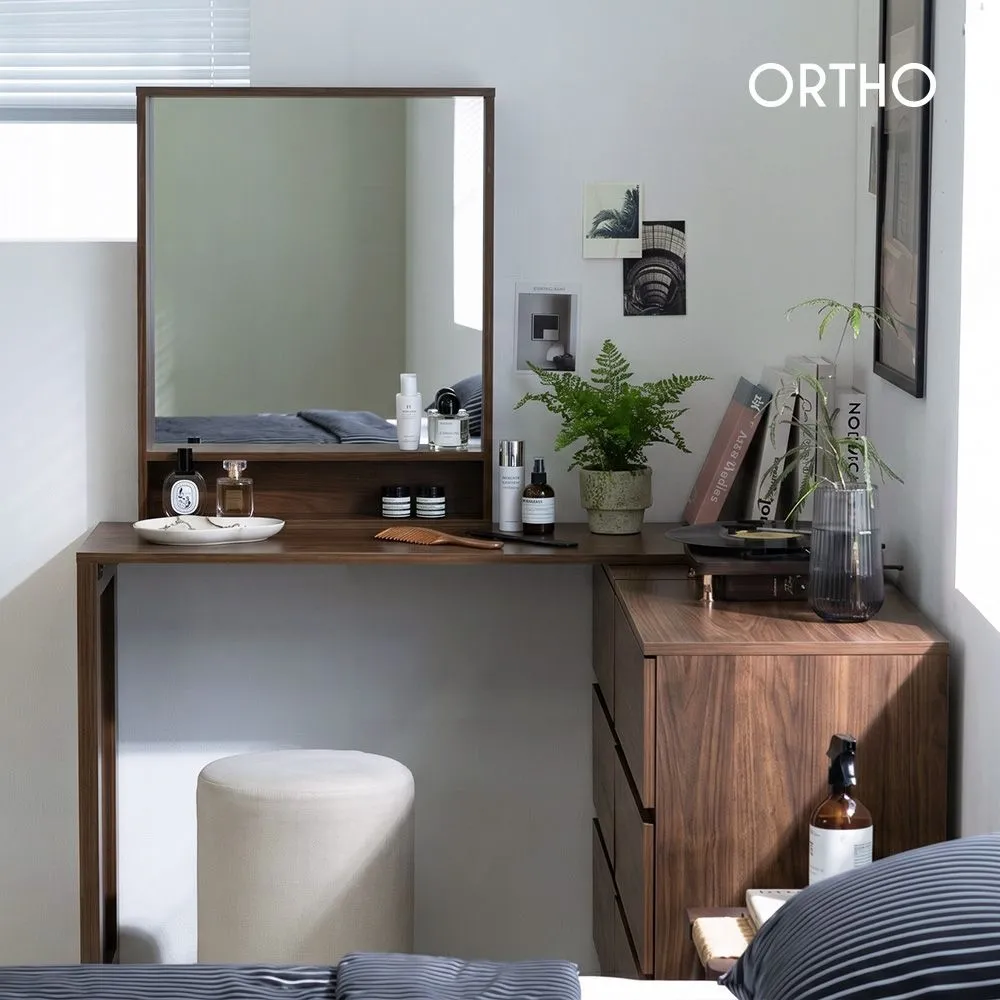 올쏘퍼니처 크리미 수납 서랍 데스크 화장대 600 1200