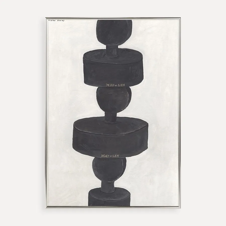 커런트브라운 100부 한정 Composition Number 4 세인트 마리아 아트 프린트