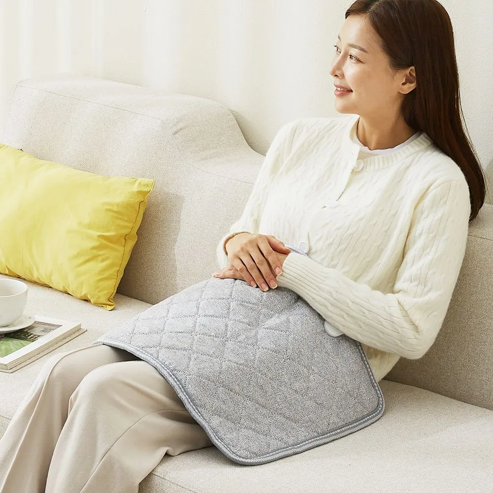 눕자 다용도 카본 탄소 온열찜질기 라이트그레이 2size